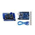 Arduino Uno R3 SMD With L 293D Motor Driver For Projects.