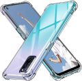 Oppo A52 / A72 / A92 Premium Silicone Case Crystal Clear Soft TPU Ultra-Thin Transparent Flexible Protective Mobile Phone Back Cover.