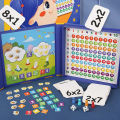 Math Game Board Math Learning Board Portable Logical Thinking for Home. 