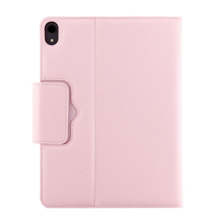 IP011%20Detachable%20Bluetooth%203.0%20ABS%20Keyboard%20+%20Litchi%20Texture%20Leather%20Case%20for%20iPad%20Pro%2011%20inch%20(2018),%20with%20Sleep%20Function%20-%20Image%203