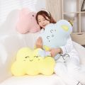 50*35cm Lovely Colorful Cloud Plushie Pillow Soft Cute Decor Sky Cloud Cushion Stuffed Dolls Kawaii Plush Toys for Girls Gift. 