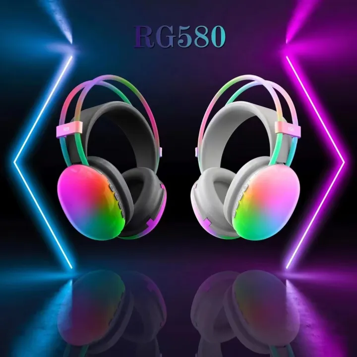 PG580%20Bluetooth%20Headset%20Wireless%20Headset%20Long%20Standby%20Endurance%20RGB%20Luminous%20Card%20FM%20Bluetooth%20Headset%20-%20Image%202