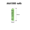 AAA Batteries, 1.2V Ni-MH Rechargeable Battery-700mAh 1Pc.