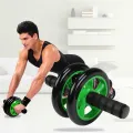 Total Body Fitness Double Roller Exercise Wheel - Green and Black - Jim Product.