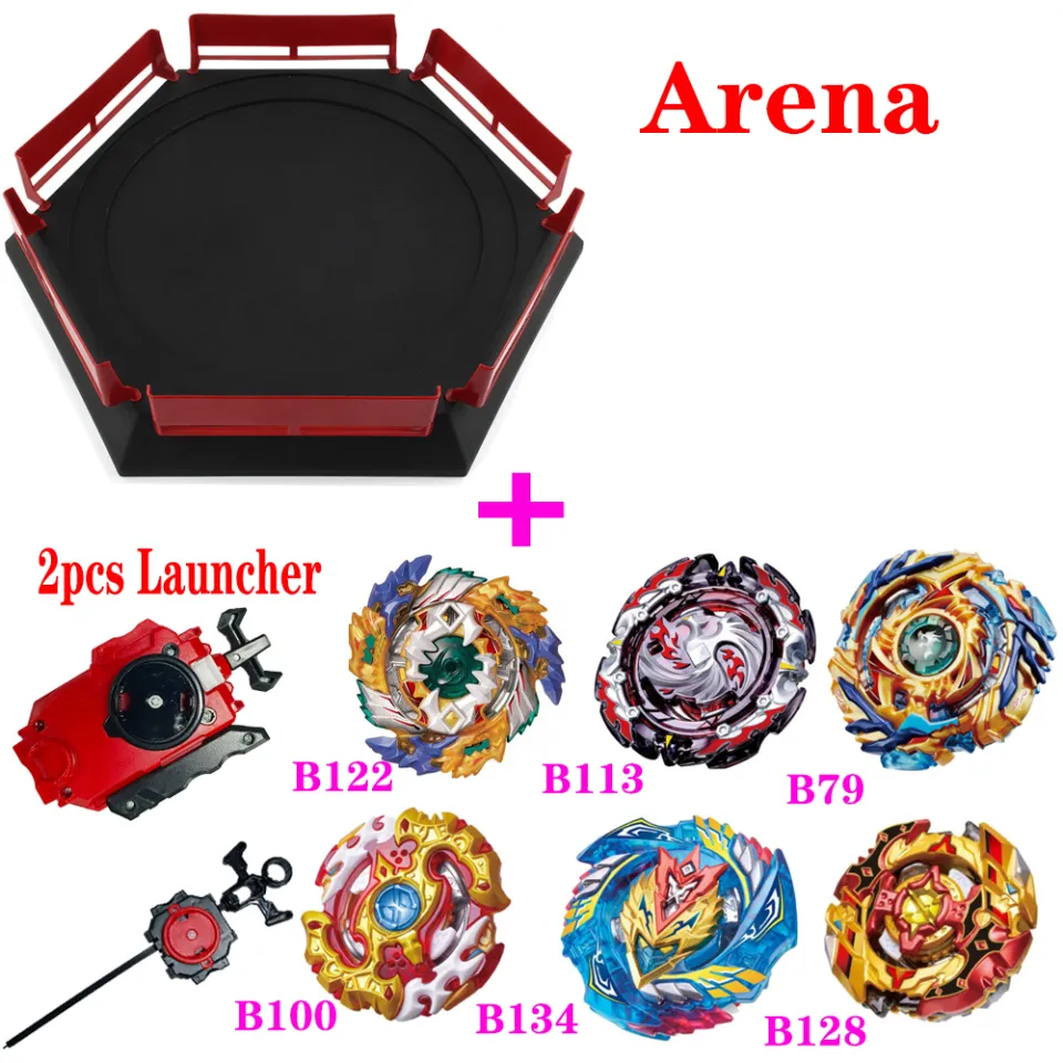 NEW Tops Launchers Beyblade Burst Set Toys with Starter and Arena