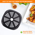 Air Fryer Partition Plate Frying Plate Steaming Plate Grill Rack Baking Tray Replacement Tray A.