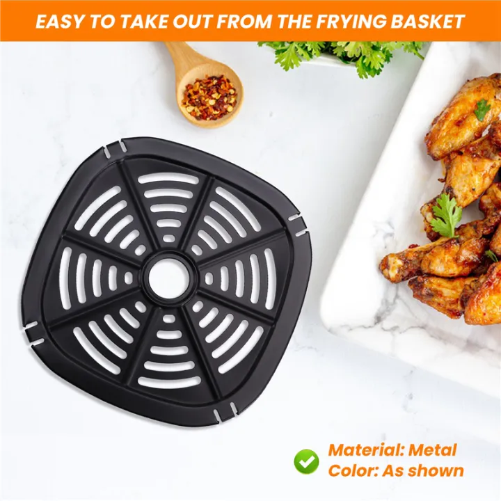 Air%20Fryer%20Partition%20Plate%20Frying%20Plate%20Steaming%20Plate%20Grill%20Rack%20Baking%20Tray%20Replacement%20Tray%20A%20-%20Image%202