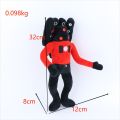 Cross-border hot Speakerman Plush Toy Skibidi toilet Stereo Man Toilet Man Cartoon Doll.