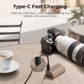 K&F Concept KF28.0022 LP-E6NH 2250mAh Type-C Direct Charge Interface Camera Battery. 