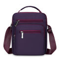 Japan and South Korea's new crossbody bag, men's casual shoulder bag, fashion trend, business simplicity, vertical color small square bag.
