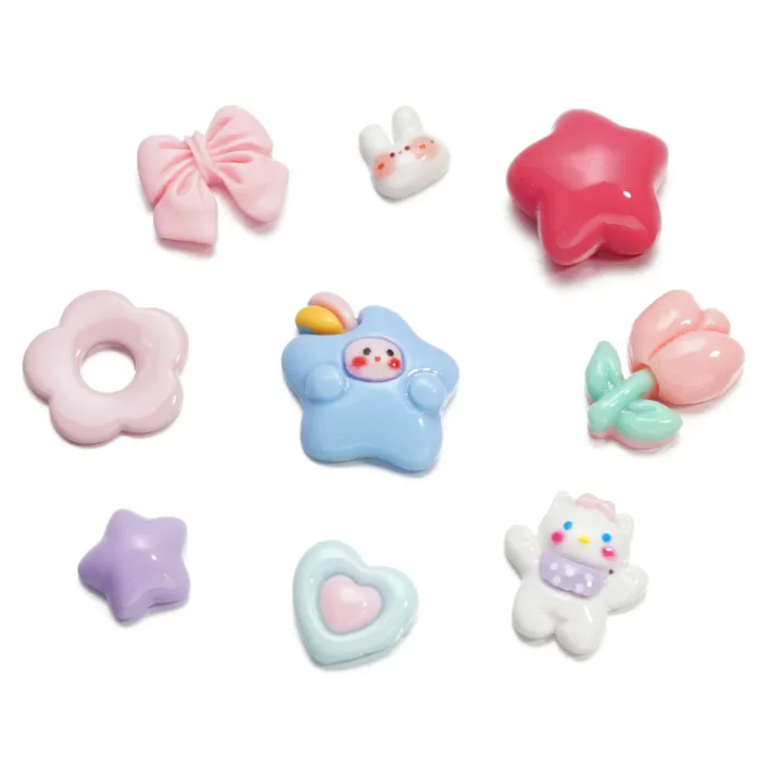 St.%20kunkka%2010Pcs%20Acrylic%20Heart%20Patch%20Resin%20Flower%20Beads%20Patch%20Can%20Be%20Used%20For%20DIY%20Jewelry%20Making%20Crafts%20and%20Accessories%20-%20Image%204