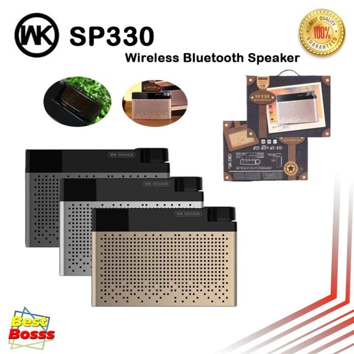 Best Unique Gift Item WK Design SP330 Bluetooth Speaker with FM Radio