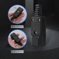 Black IEC-320 C14 Male Plug AC Power Inlet Socket Connector 250V 10A. 