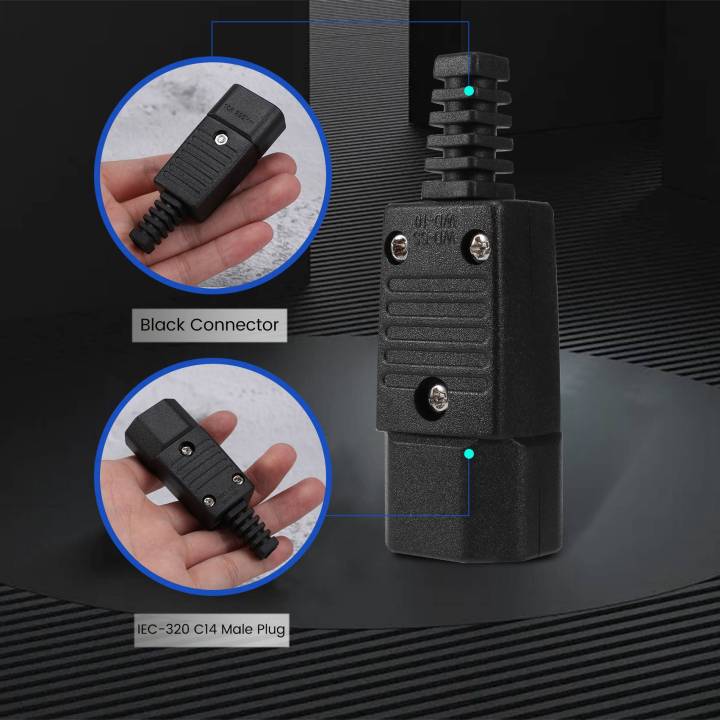 Black%20IEC-320%20C14%20Male%20Plug%20AC%20Power%20Inlet%20Socket%20Connector%20250V%2010A%20-%20Image%204