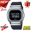 (Ready Stock) G .Shock Men Watch Digital Sport Watch LED Display Water Resistant Shockproof and Waterproof World Time LED Auto Light Sports Square Wrist Watches with 2 Years Warranty GM-5600-1.