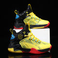【Emotion HENG】New Children's Sports Running Basketball Shoes Breathable Boys Shoes Medium and Large Children Flying Woven Mesh Shoes. 