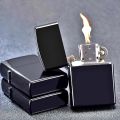 Zippo Lighter with - BLACK GLOSSY. 