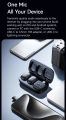 ULANZI A30 Tiny Mic Magnetic Wireless Lavalier Microphone Mini Size, Noise Cancellation, 164 ft Range, 20H Battery Life, Lapel Microphone for Video Recording, DSLR, iPhones, Android, PC. 
