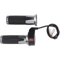 1 Pair E-Bike Handlebar Throttle Grip 3 Speed Control Handle Part. 