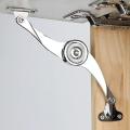 Hydraulic Randomly Stop Hinges Kitchen Cabinet Door Adjustable Polish Hinge Furniture Lift Up Flap Stay Support Hardware.