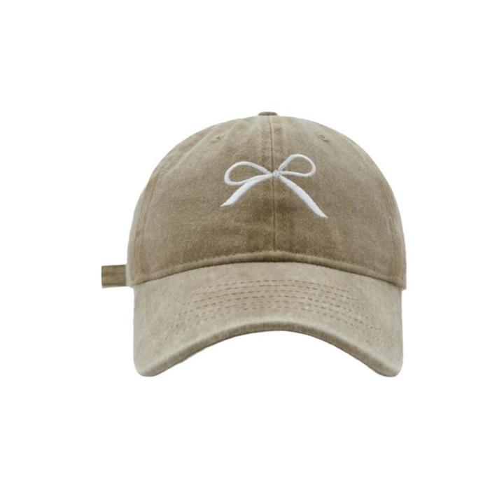 Breathable%20Bow%20Embroidered%20Baseball%20Hat%20Lightweight%20Adjustable%20Sunscreen%20Vintage%20Baseball%20Cap%20Embroidered%20Soft%20Top%20Sunproof%20Cap%20for%20Travel%20Hat%20Outdoor%20Sun%20Shade%20Women's%20Cap%20Daily%20Wear%20Streetwear%20-%20Image%204