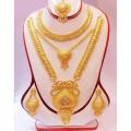 Sitahar full set 1 years Colour Guranty Gold Plated Jewellery Necklace Set For Women International Grated in indian. 