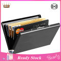 Stainless Steel Business ID Credit Card Holder RFID Blocking Protector Case Box. 