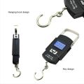 Digital Portable Weight Scale 50 Kg - Black. 