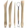 Polymer Clay Sculpting Tools Set - 5 Pcs Pottery Tool Kit. 