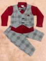 most demanding 4 pcs party dress set for baby boys 6 month to 7 years. 