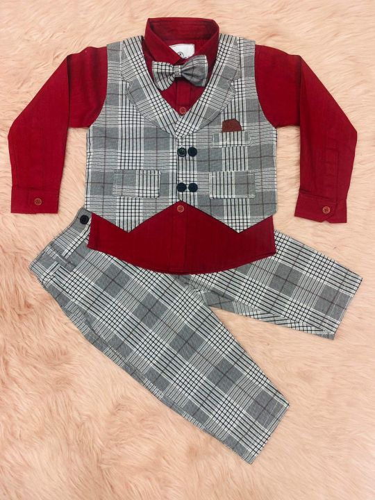 most%20demanding%204%20pcs%20party%20dress%20set%20for%20baby%20boys%206%20month%20to%207%20years%20-%20Image%202