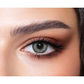 Bella Contact Lens - Glow Husky Gray Green. 
