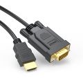 HDMI To VGA Converter Cable For PC Laptop Tablet High Resolution Adapter.