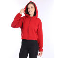 Red zipper hoodie for women | Export quality women hoodies red colour | Low price winter hoodies for ladies.