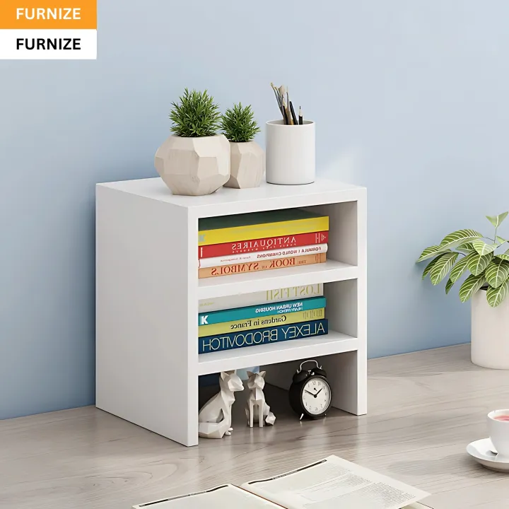 "20-Inch%20Monitor%20&%20Laptop%20Stand%20%20Ergonomic%20Desk%20Organizer%20%20Waterproof%20Melamine%20Board%20Riser%20%20Keyboard%20&%20Mouse%20Storage%20%20Sleek%20Home%20Office%20Accessory%20%20Multifunctional%20Desk%20Shelf%20for%20TV,%20Books,%20&%20Decor,%20Book%20Shelf%20Cabinet%20-%20Image%203