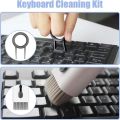 Mechanical 7 in 1 Computer Keyboard Cleaner Brush Kit Clearing Ash Screen Cleaning Headphone Cleaner Kit Keycap Puller Spray Bottle Bluetooth Earphone Brush Pen Dust Removal. 