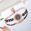 New Simple Women's Feather Bracelet Fashion Watch Quartz Wrist watch for Women - Ladies Watch.