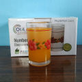 Crystal Clear Joba Print Juice/Drinking Glass Set OLiLA W015 P (6 Piece).