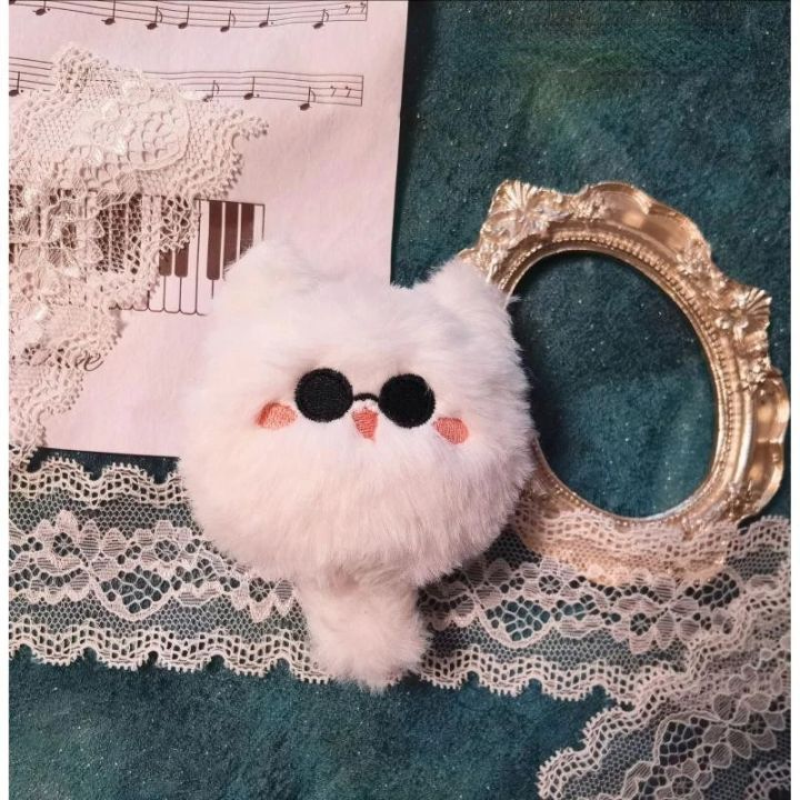 Anime Jujutsu Kaisen Satoru Gojo White Cat Plush Pendant