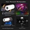 Hohem iSteady M6 iSteady XE 3-Axis Handheld Gimbal Stabilizer Selfie Tripod w Magnetic Fill Light for Smartphone Video Lighting.