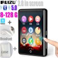 mp3 player bluetooth 2.8inch Full Touch Screen ruizu M7 HIFI Music Player FM Radio E-Book Video Built-in Speaker music player. 