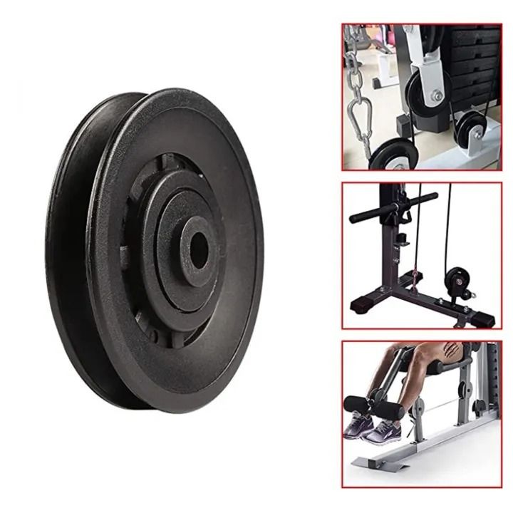 Universal Lifting Pulley Wheel Pully Cable System Machine Fitness Home Gym Tools - China - 3.5 inch - 1 pcs