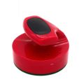 Air Hockey Puck Paddle Kit Ball Paddles Red Color Pusher Set Handles.