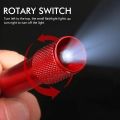 1Pcs Mini LED Flashlight - Keychain Keyring Aluminum LED Light Torch Key Chain.
