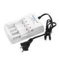 Doublepow DP-B02- 4 Slot Rechargeable AA- AAA Battery Charger. 