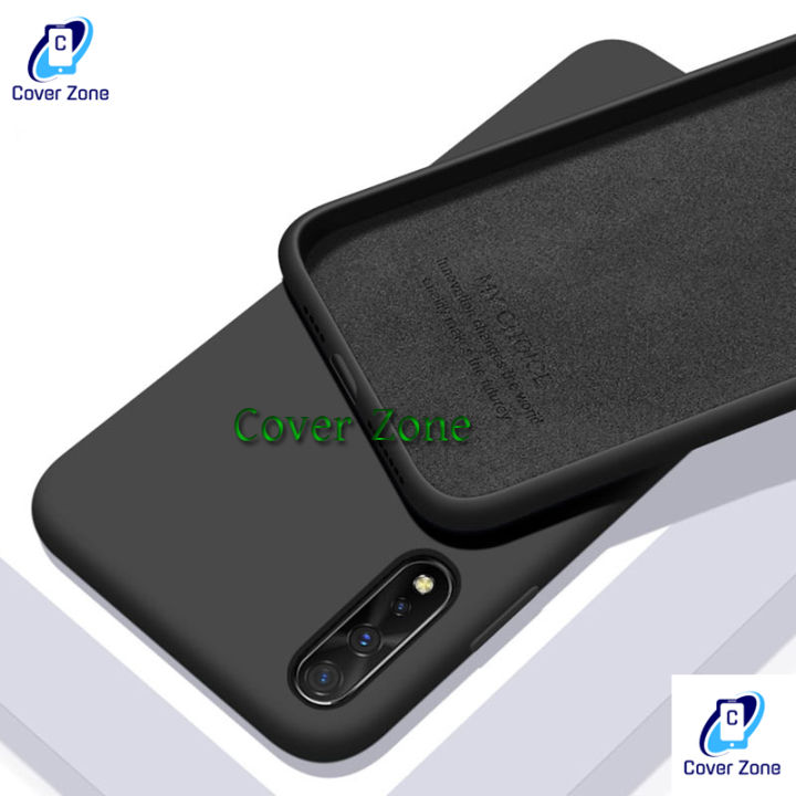 For Vivo S1 Vivo Z1X Case Soft Sandstone Slim Matte Cover Liquid