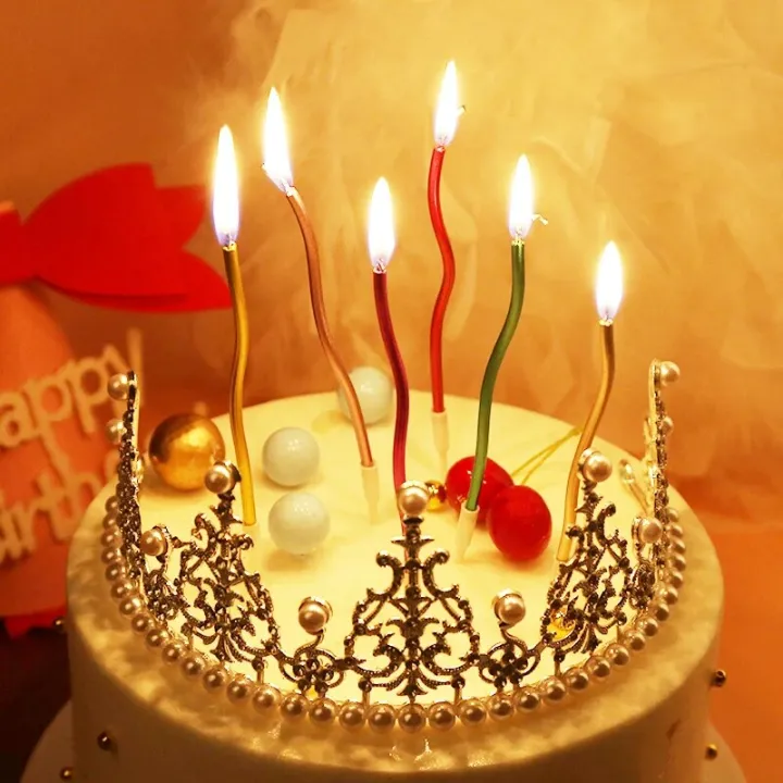 3/6pcs%20Curve%20Birthday%20Candles%20with%20Base%20Cake%20Candle%20Colorful%20Supplies%20Wedding%20Decoration%20Baby%20Children%20Party%20Atmosphere%20Tools%20-%20Image%202