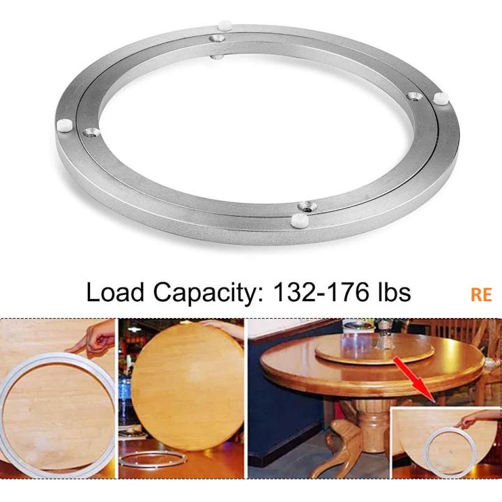 1 pcs 20'' inch Aluminum Rotating Turntable Bearing Swivel Plate