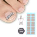 1 Set Ingrown Toenail Corrector Tools Pedicure Recover Embed Toe Nail Treatment Professional Foot Care Correction Tool. 