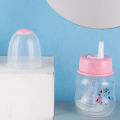 280ml/60ml Baby Feeding Bottle Portable Cute Cartoon Animal Milk Bottle for Baby Milk Water Drinking Non-Drip Newborn Bottle with Handle. 